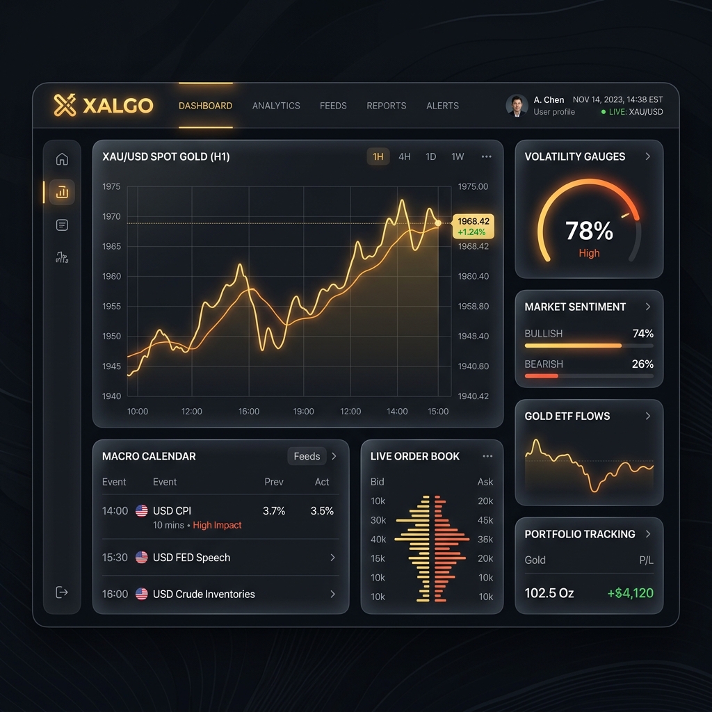 XALGO Intelligence Terminal Dashboard